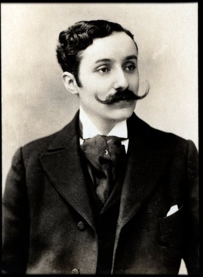 Portrait of Georges de Porto Riche by French Photographer